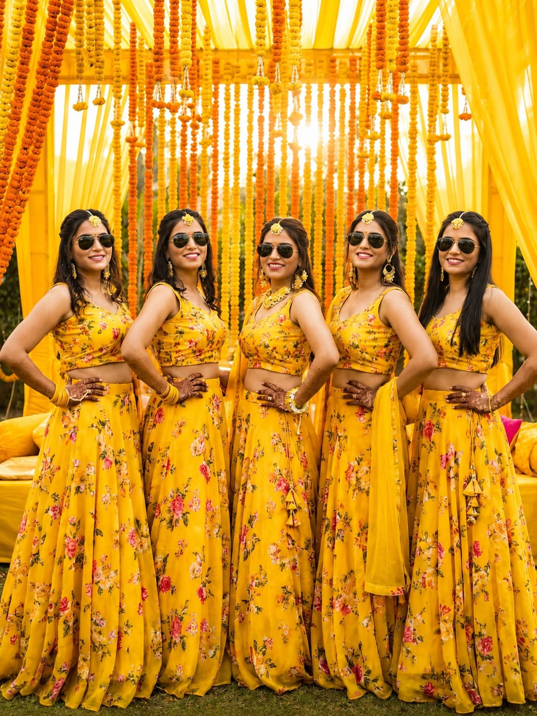 12pc Haldi Ceremony Sunglasses combo 2