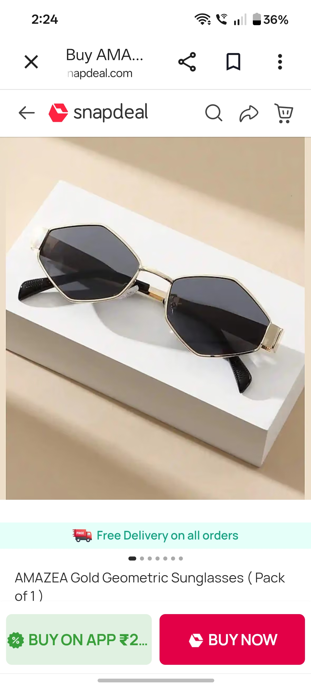 Unisex Korean Edition sunglasses 2