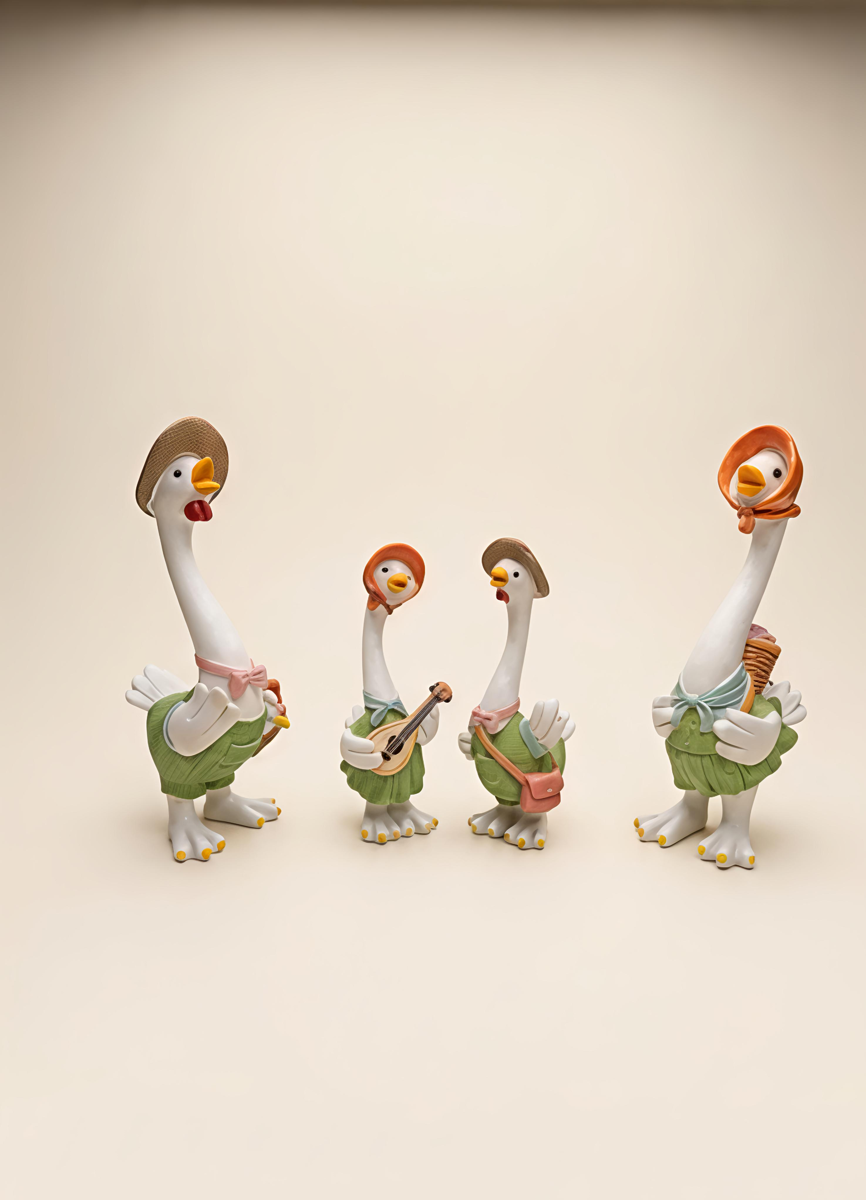 4 Cute Duck Family 1