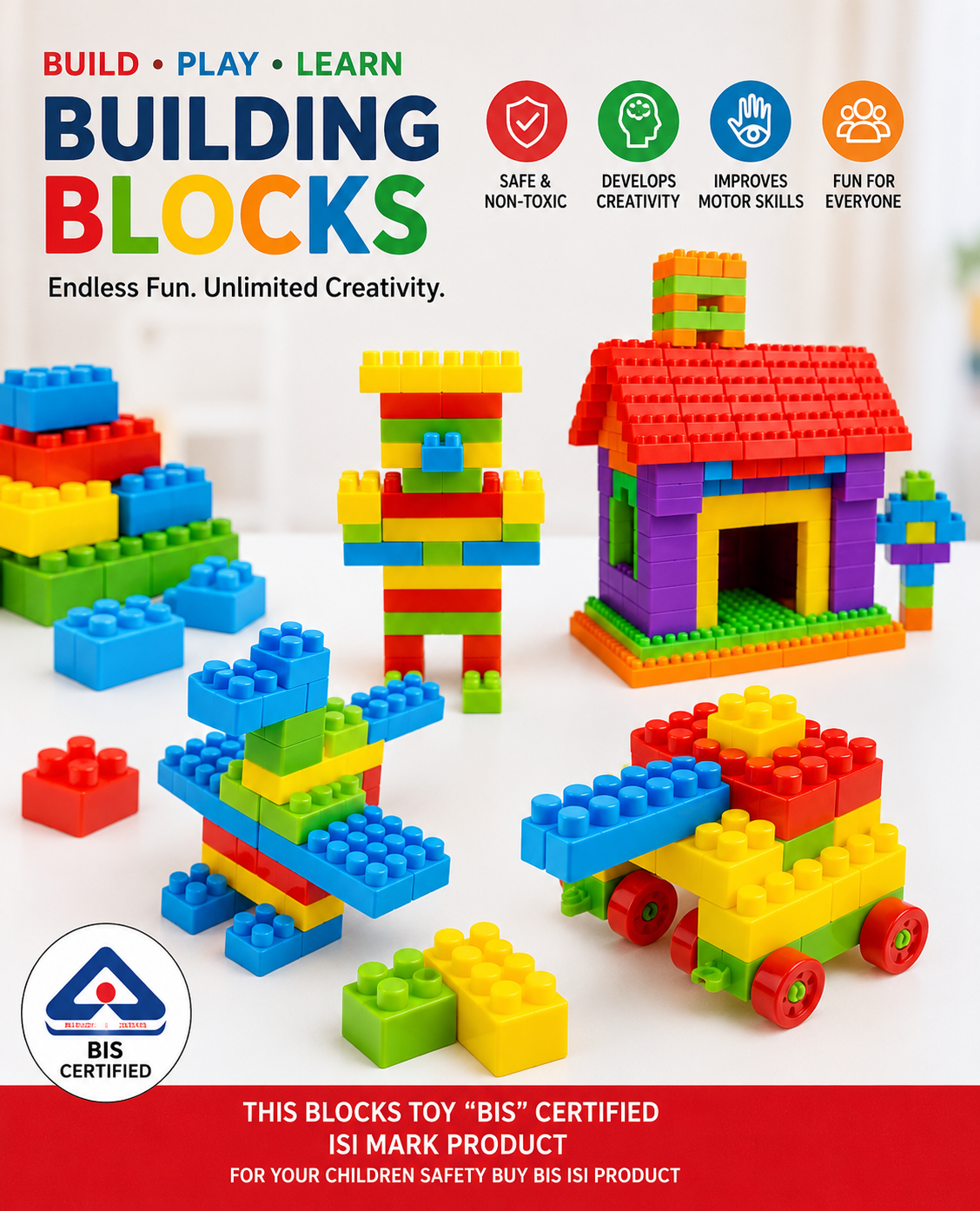 Creative Building Blocks Toy Set 1