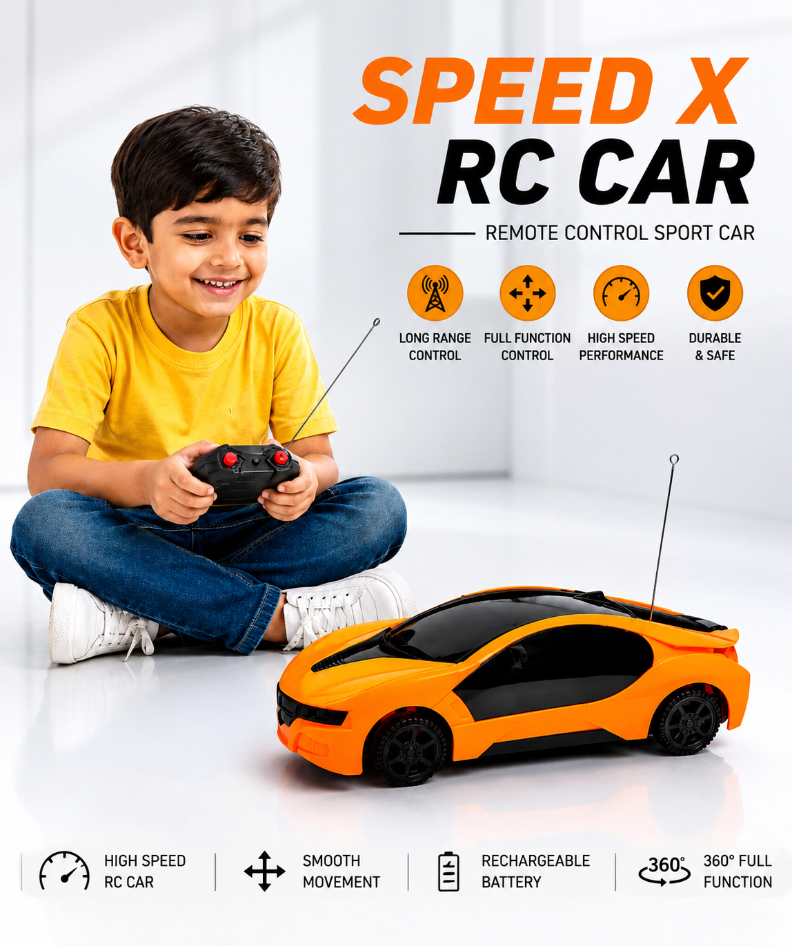 Speed X Remote Control Sports Car 1
